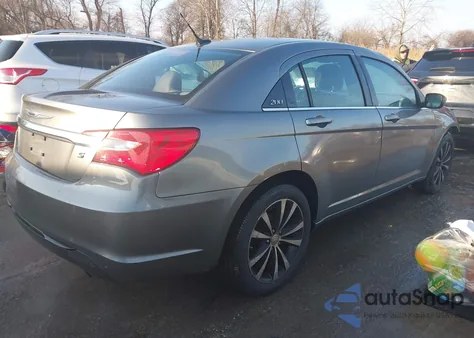 2013 Chrysler 200 Touring из США, поврежденный, VIN 1C3CCBBB9DN655348